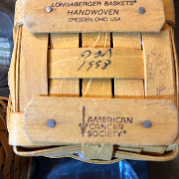 Longaberger Vintage Basket Collection (3 pieces) for one price - Picture 5 of 6